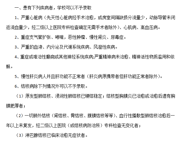 湖南專升本入學(xué)后體檢不合格 會被退學(xué)嗎？