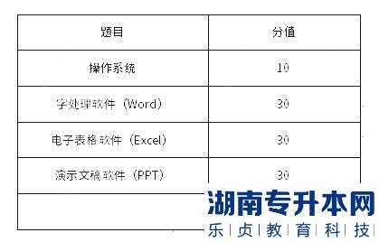 上海杉達(dá)學(xué)院2023年專升本計(jì)算機(jī)綜合學(xué)業(yè)能力測試考試大綱