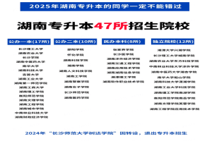 一文帶你了解湖南專升本，報(bào)名|備考本文全搞定